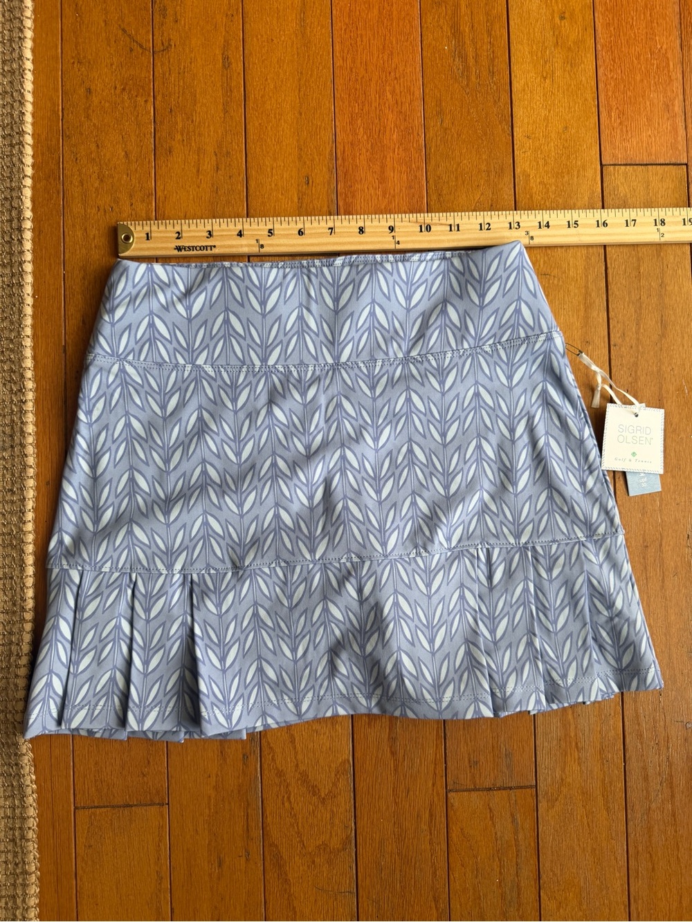 Sigrid Olsen Golf Tennis Skirt NEW Size XS Athletic Skort Performance Fabric - Picture 9 of 9